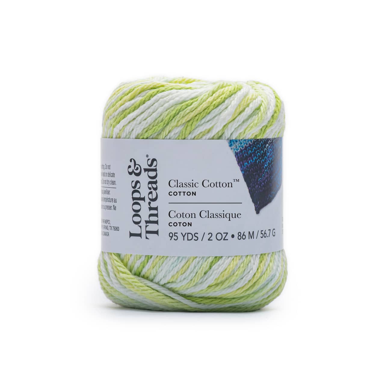 18 Pack: Classic Cotton™ Patterned Yarn by Loops & Threads®
